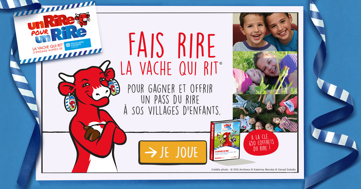 Faites Rire La Vache Qui Rit Pour La Bonne Cause Maman Mammouth Blog Famille Lifestyle Et Lecture